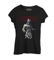 Fortnite - Spider Siyah Kadın Tshirt