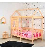 Markaawm Montessori Yatak Çocuk Odası Bebek Beşik 90X190 Karyola