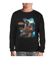 World of Warcraft - Cataclysm Siyah Çocuk Sweatshirt