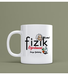 Fizik Öğretmeni Kupa Bardak S5