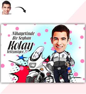 BK Gift Kişiye Özel Bay Polis Karikatür Baskılı Yaş Pasta İçin Yenilebilir Şekerli Kağıt  7(Sadece Kağıt)