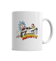 Rick And Morty Müzik Karoeke Kupa Bardak Porselen