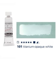 Schmincke Horadam Aquarell Tube 15ml S1 Titanium Opaque White 101