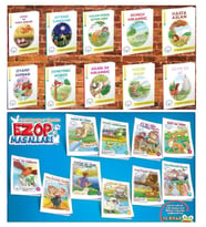 Koza 1. Sınıf La Fontaine Masalları + Ezop Masalları 20 Kitap Set