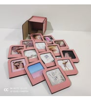 Kişiye Özel Polaroid Resim Çerçevesi  Pembe