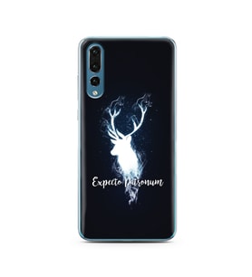 Harry Poter Tasarımlı Süper Şeffaf Silikon Telefon Kılıfı Huawei P20 Pro 