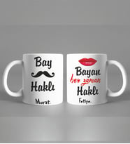 Kişiye Özel Bay&Bayan Haklı Kupası