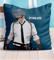 BK Gift Kişiye Özel PUBG Yastık - 11 (Beyaz)
