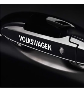 Volkwagen Araba Kapı Kolu Araç Sticker Yapıştırma 8Ad