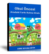 Okul Öncesi Fark Bulma Kitabı