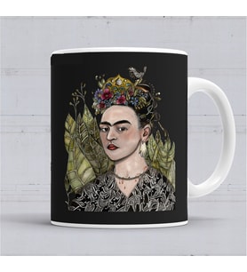 Frida Kahlo Kupa  Bardak Porselen
