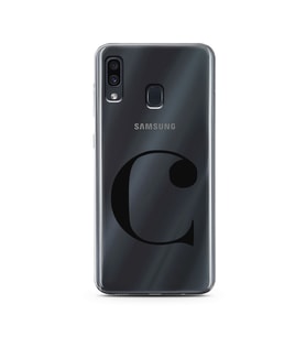 Samsung A30 Harf Tasarımlı Telefon Kılıfı C-Harfi 