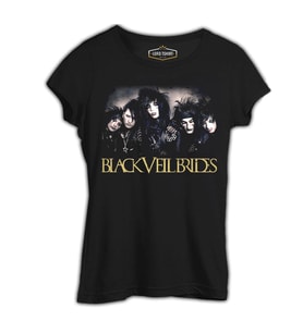 Black Veil Brides Siyah Kadın Tshirt