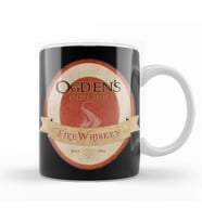 Harry Potter Ogden's Olde Time Firewhiskey Kupa Bardak Porselen