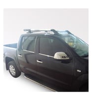 VW Amarok Krom Ayna Kapağı 2 parça 2010 ve üzeri Paslanmaz Çelik