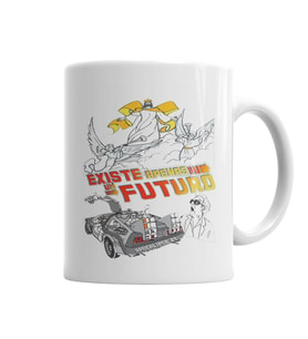 King De Volta Para O Futuro Kupa Bardak Porselen