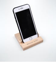 BK Gift Kişiye Özel Ahşap Telefon Standı