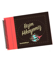 İsme Özel Bizim Hikayemiz Anı Defteri
