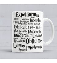 Harry Potter Spells Kupa Bardak Porselen