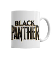 Black Panther  Kupa Bardak Porselen