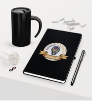 BK Gift Kişiye Özel Komiser Yardımcısı Temalı Siyah Defter Kalem Termos Mug Seti - 1 (Model 1)