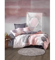 Cotton Box Tek Kişilik Nevresim Takımı Leron Gri