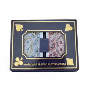 Swisscard Plastik oyun Kartı (Çok Renkli)