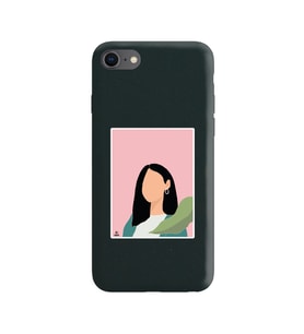 Siyah Lansman Kılıf iPhone 8