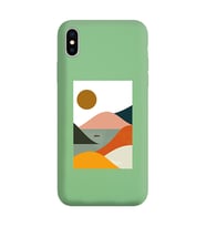 Yeşil Lansman Telefon Kılıfı Iphone XS