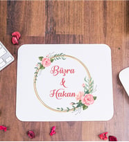 İki İsimli Çiftlere Özel Mouse Pad