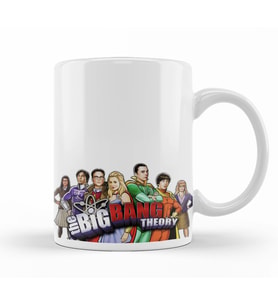 The Big Bang Theory İllüstrasyon Kupa Bardak Porselen
