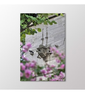 Arty Tablo Valide Sultan Camii Kuş Evleri Tablo (Karışık)