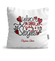 BK Gift Kişiye Özel Yılın En Seksi Sevgilisi  Yastık