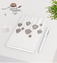 BK Gift Kişiye Özel Sevgililer Günü Beyaz Defter Kalem Seti-42