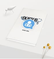 BK Gift Kişiye Özel Doktor Temalı Beyaz Defter - 11