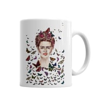 Frida Kahlo Kelebekler Kupa Bardak Porselen