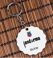 Jandarma Tasarım Anahtarlık