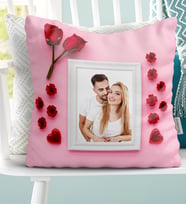 BK Gift Kişiye Özel Fotoğraflı  Kırlent Yastık  1