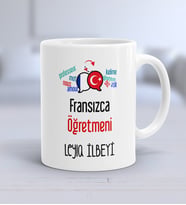 Fransızca Öğretmeni Kupa Bardak