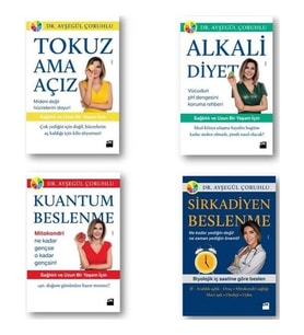 Alkali Diyet - Sirkadiyen Beslenme 4 Kitap Set - Ayşegül Çoruhlu