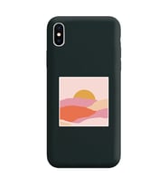 Siyah Lansman Telefon Kılıfı Iphone Xs Max