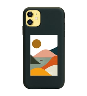 Siyah Lansman Telefon Kılıfı Iphone 11