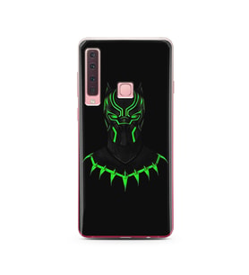 Black Panter Tasarım Süper Şeffaf Silikon Telefon Kılıfı Samsung A9 (2018)  