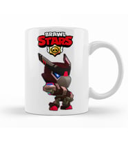 Brawl Stars Karanlık Mecha Crow Kupa Bardak Porselen