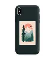 Siyah Lansman Telefon Kılıfı Iphone Xs Max