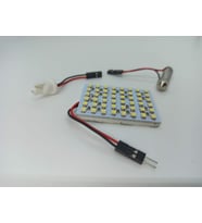 Araç İçi Oto Aydınlatma Tepe Lambası 48 SMD 5050 Led Proje Panel Tavan Lamba T10 / 33-44 mm