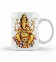 Ganesha Kupa Bardak Porselen