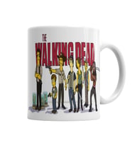 The Walking Dead Simpsonized Kupa Bardak Porselen