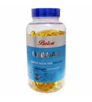 Balen Omega 3 Norveç Balık Yağı İçeren 200 Kapsül (1380 MG - Trigliserid Form)