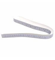 Makine Tabla Üstü Yapışkanlı Mezura 1 Metre